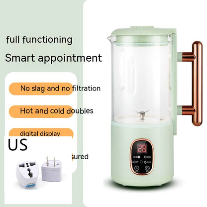 Broken Wall Soybean Milk Machine Household Small Mini Multi-function Full Heating Automatic Cleaning