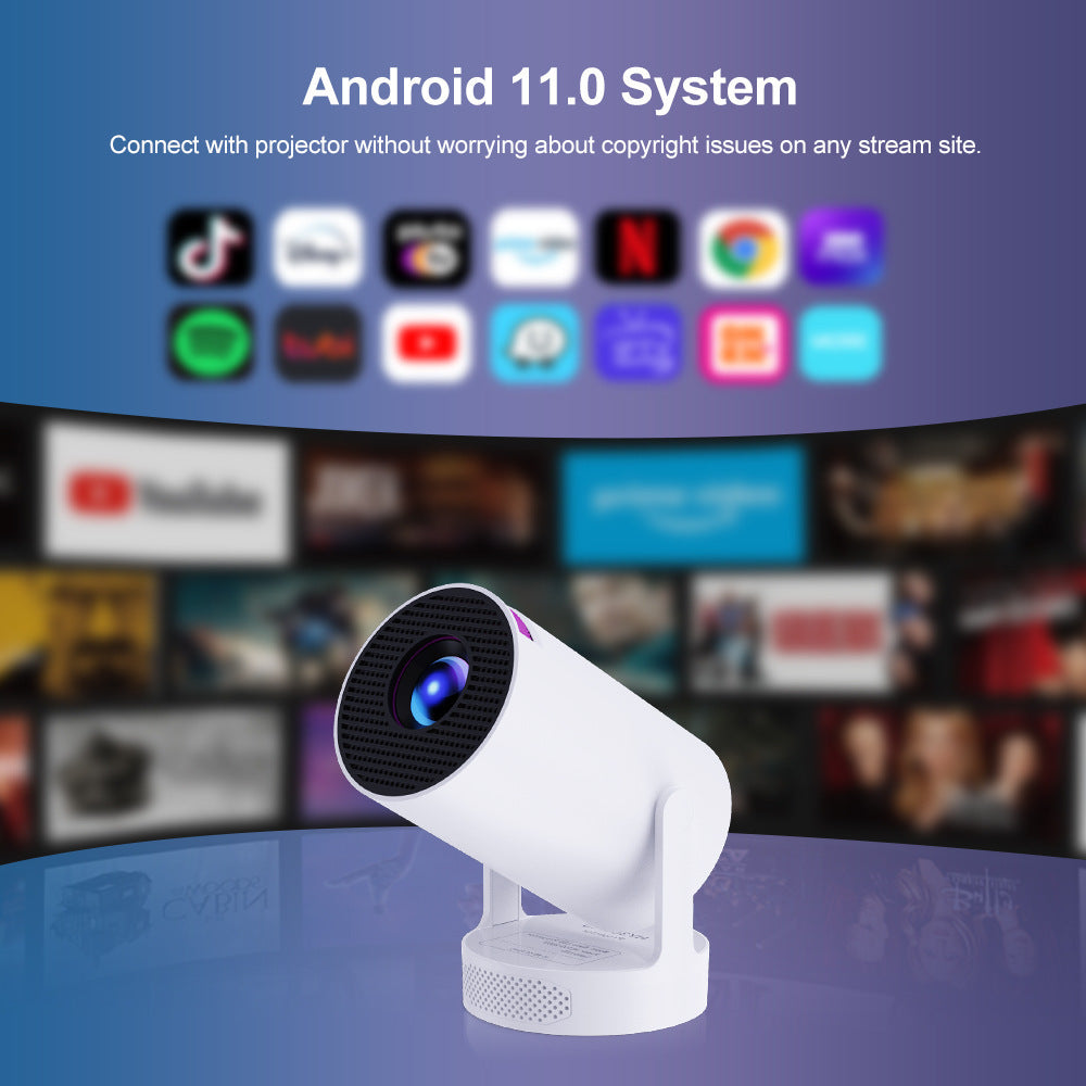 Portable Mini Home HD Projector Gun