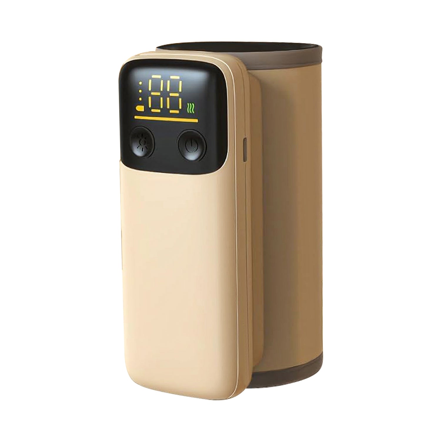 1Pc Portable Bottle Warmer With Night Light On The Go Baby Milk Warmer Milk Formula Warmer For Home Travel With 6 Heating Levels